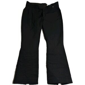 Vintage Schoeller Wool‎ Skifans Stretch Ski Pants Men's 38 Swiss Made Black